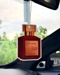 Warm Amber Saffron & Jasmine Car Air Freshener – Iconic Luxury Unisex Scent