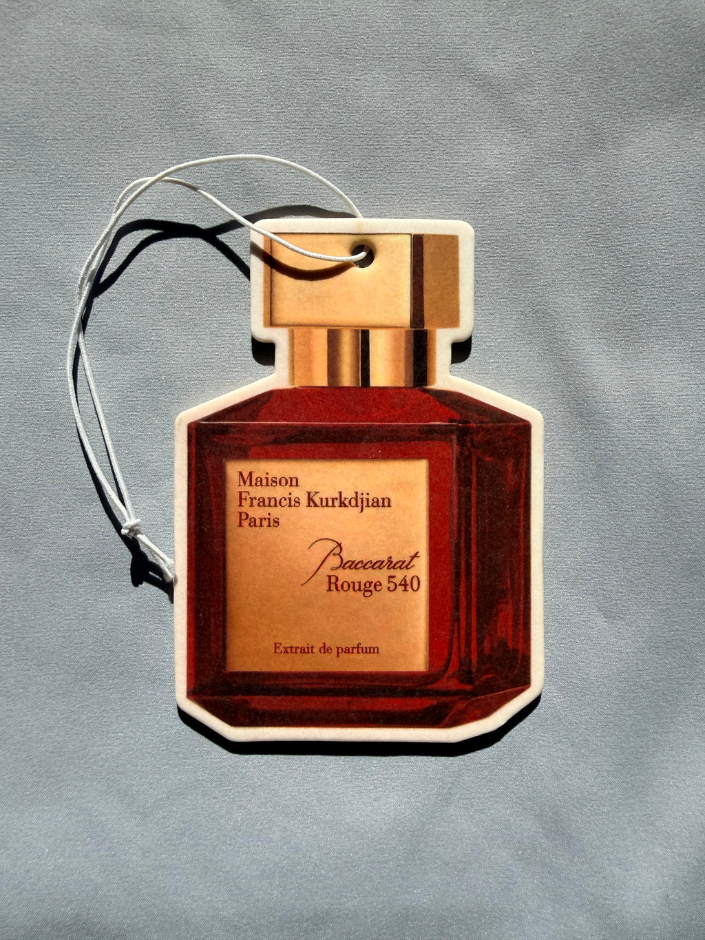 Warm Amber Saffron & Jasmine Car Air Freshener – Iconic Luxury Unisex Scent