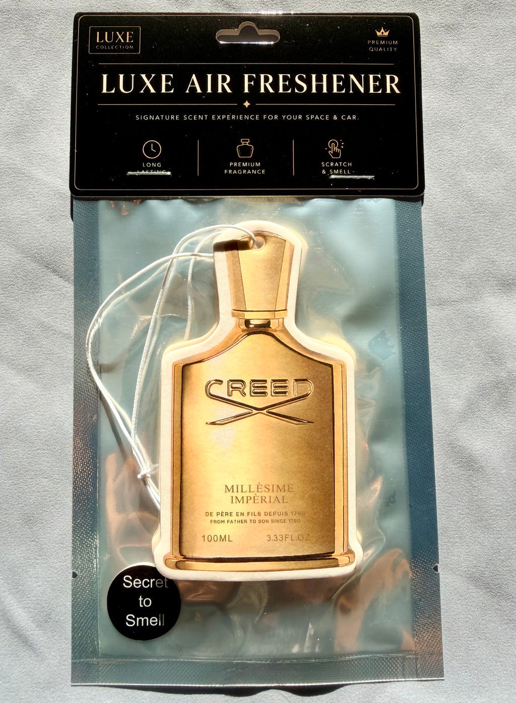 Marine Citrus & Musk Car Air Freshener – Fresh & Unisex Luxury Scent