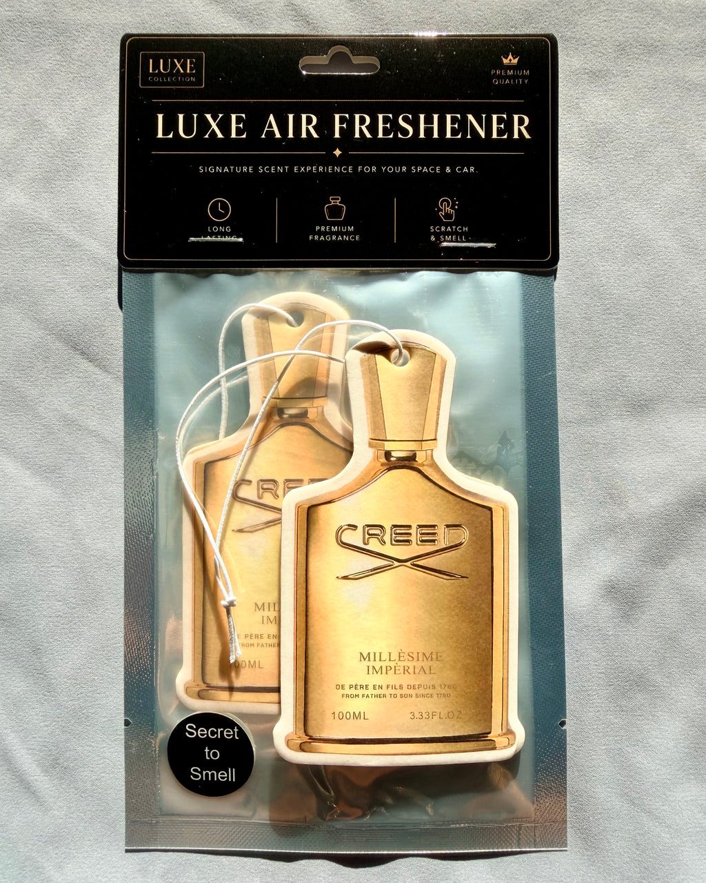 Marine Citrus & Musk Car Air Freshener – Fresh & Unisex Luxury Scent