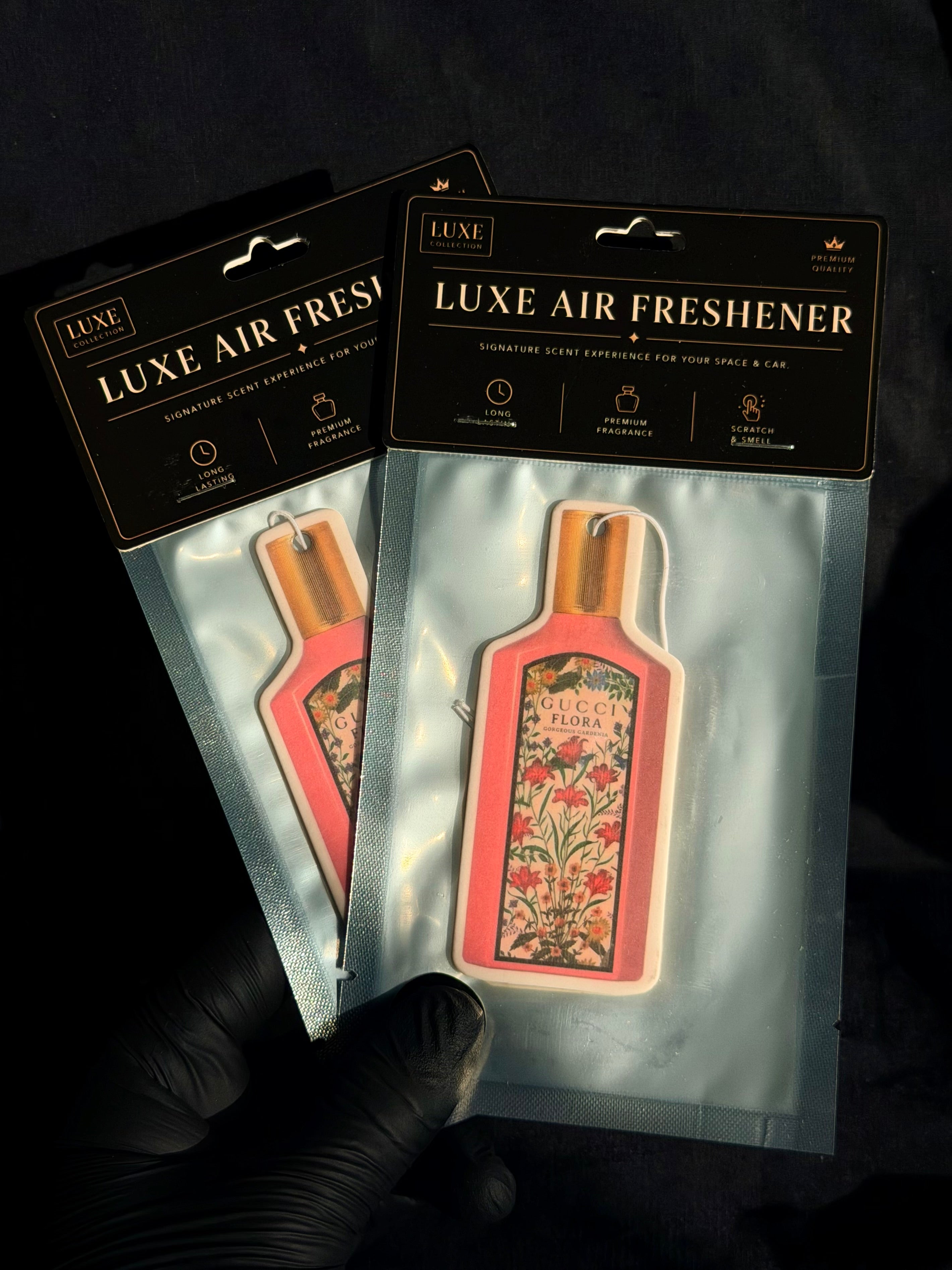 Fresh Gardenia & Pear Car Air Freshener – Floral & Sweet Luxury Scent