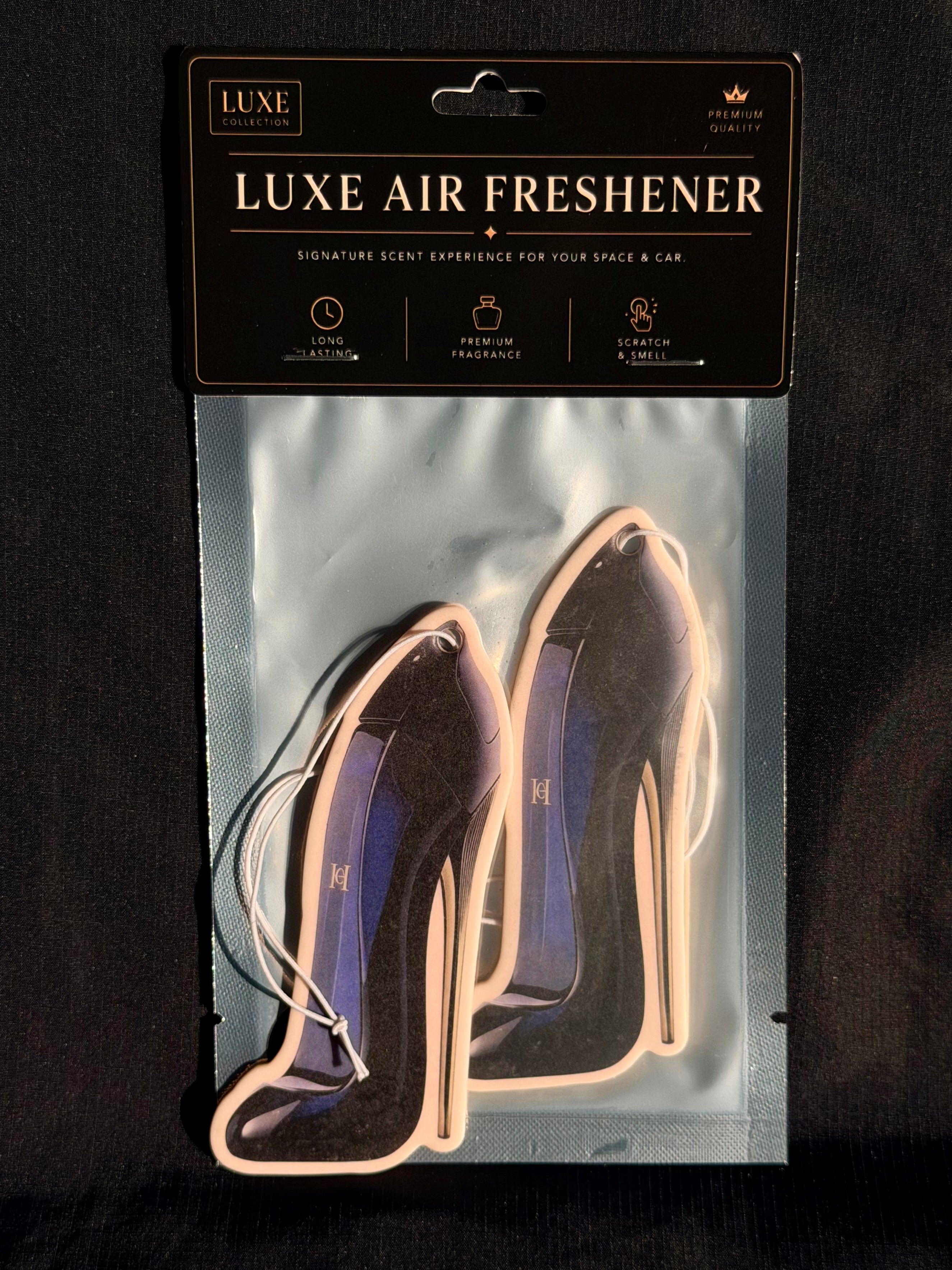 Dark Jasmine & Cocoa Car Air Freshener – Bold & Feminine Luxury Scent