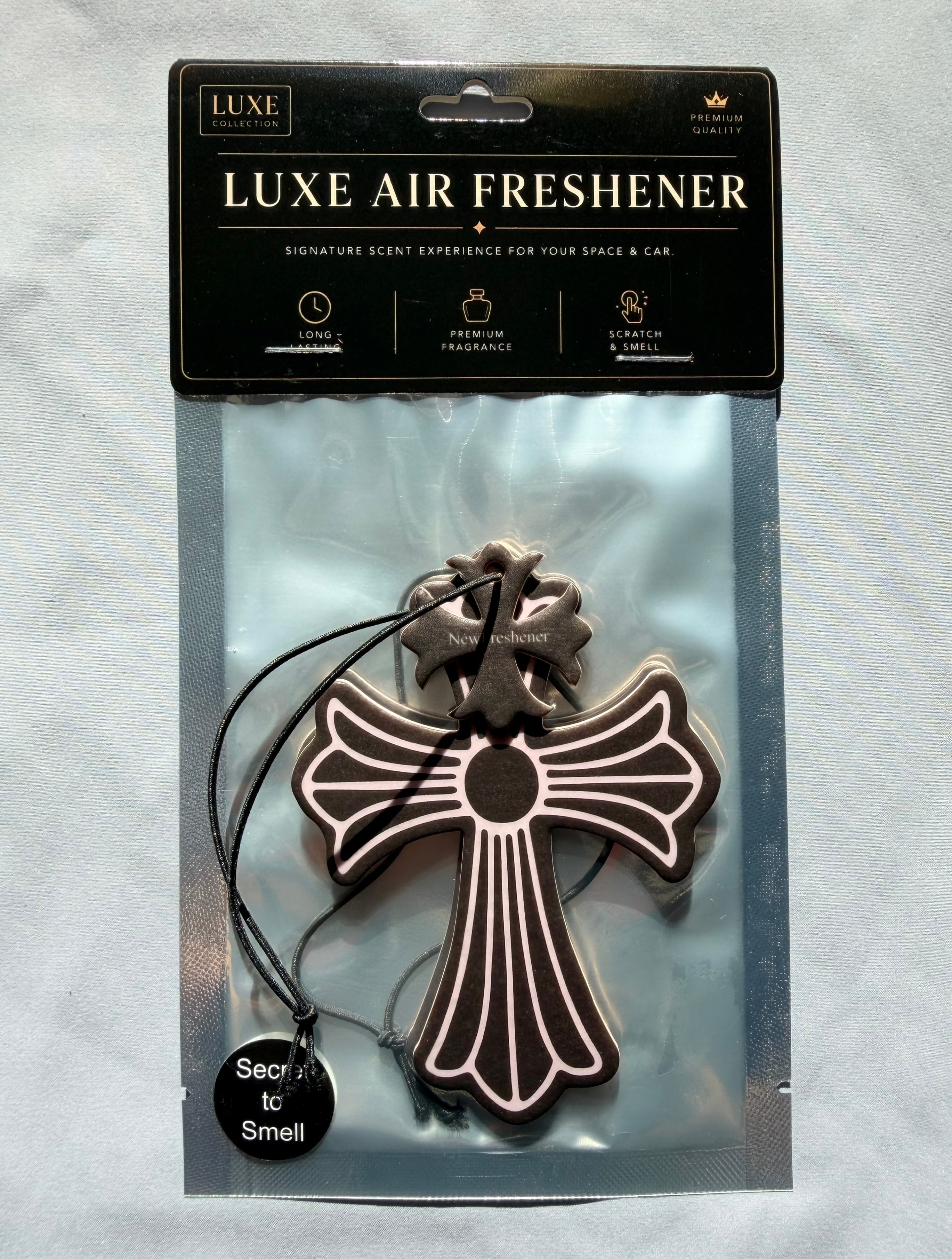 Leather & Dark Musk Car Air Freshener – Edgy & Unisex Luxury Scent