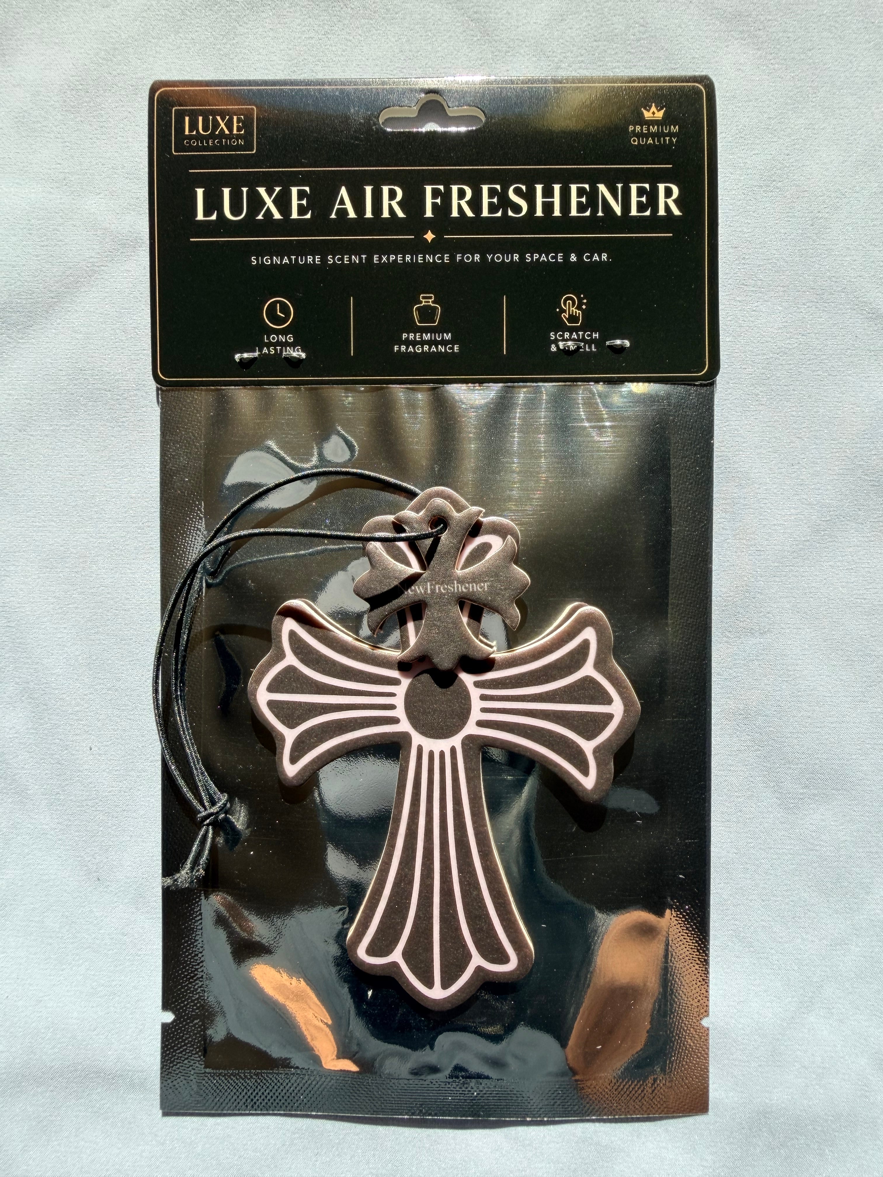 Leather & Dark Musk Car Air Freshener – Edgy & Unisex Luxury Scent