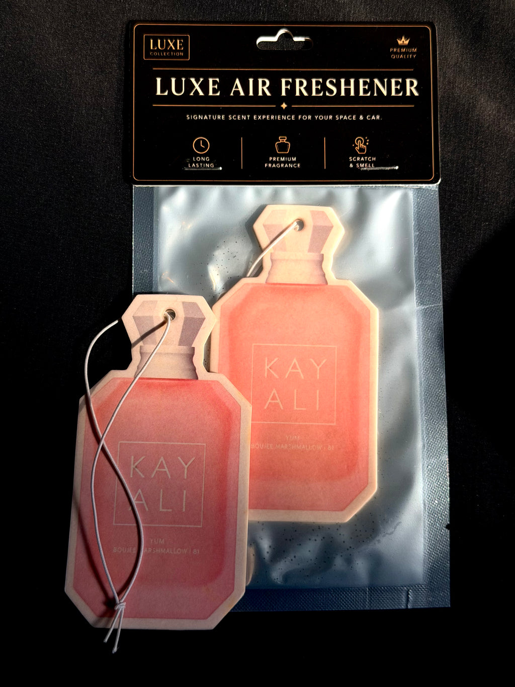 Fluffy Marshmallow & Sweet Musk Car Air Freshener – Soft & Gourmand Luxury Scent