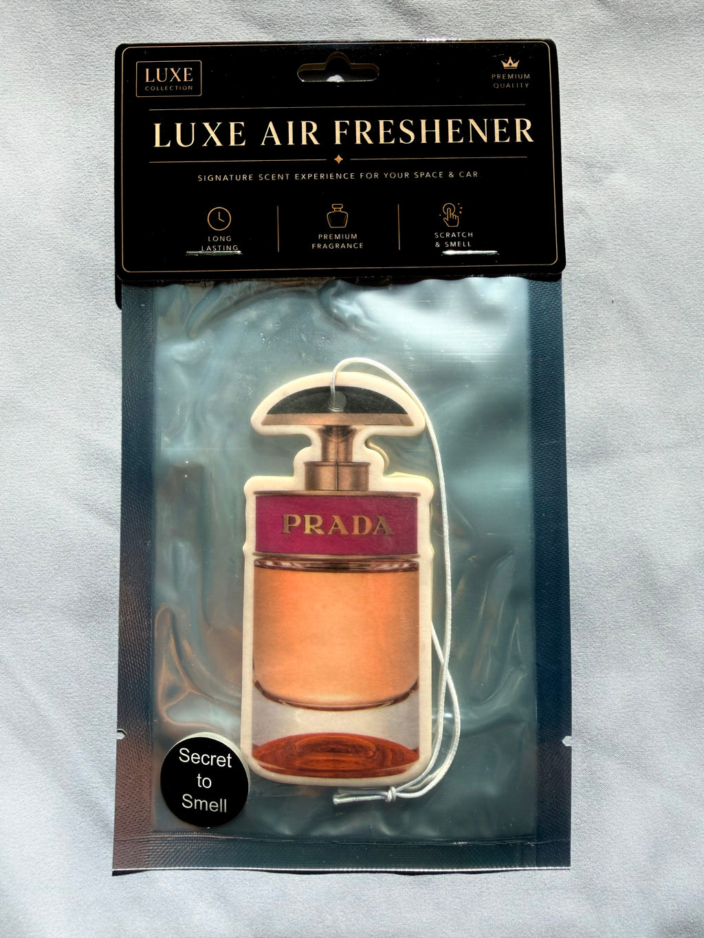 Sweet Caramel & Vanilla Car Air Freshener – Gourmand & Sweet Luxury Scent