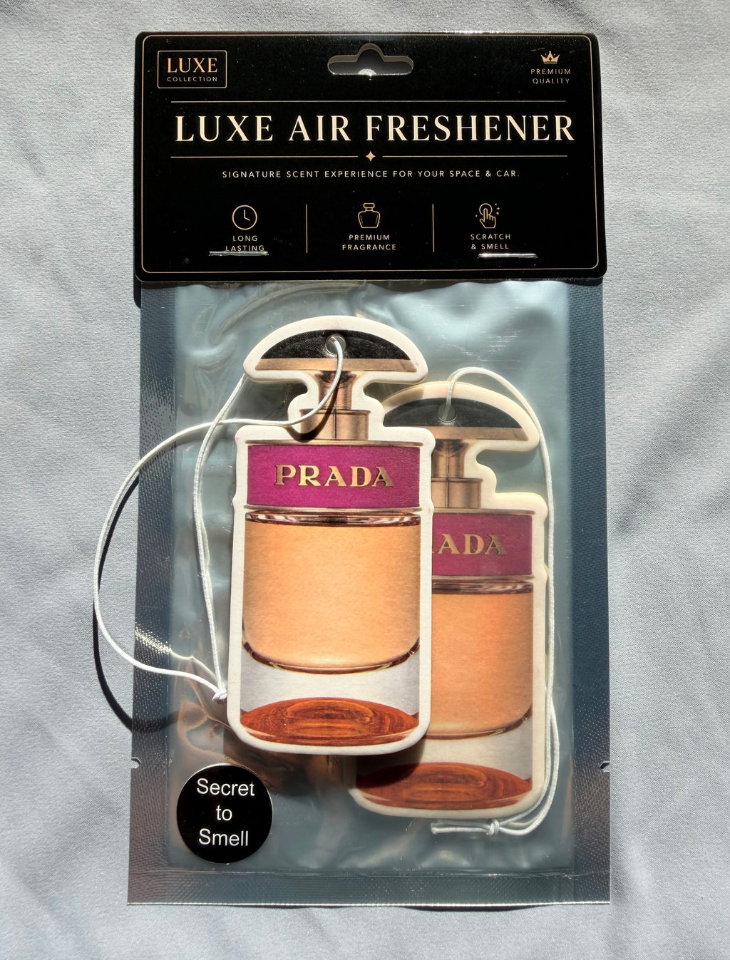 Sweet Caramel & Vanilla Car Air Freshener – Gourmand & Sweet Luxury Scent