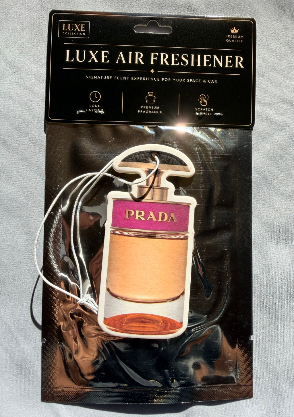 Sweet Caramel & Vanilla Car Air Freshener – Gourmand & Sweet Luxury Scent