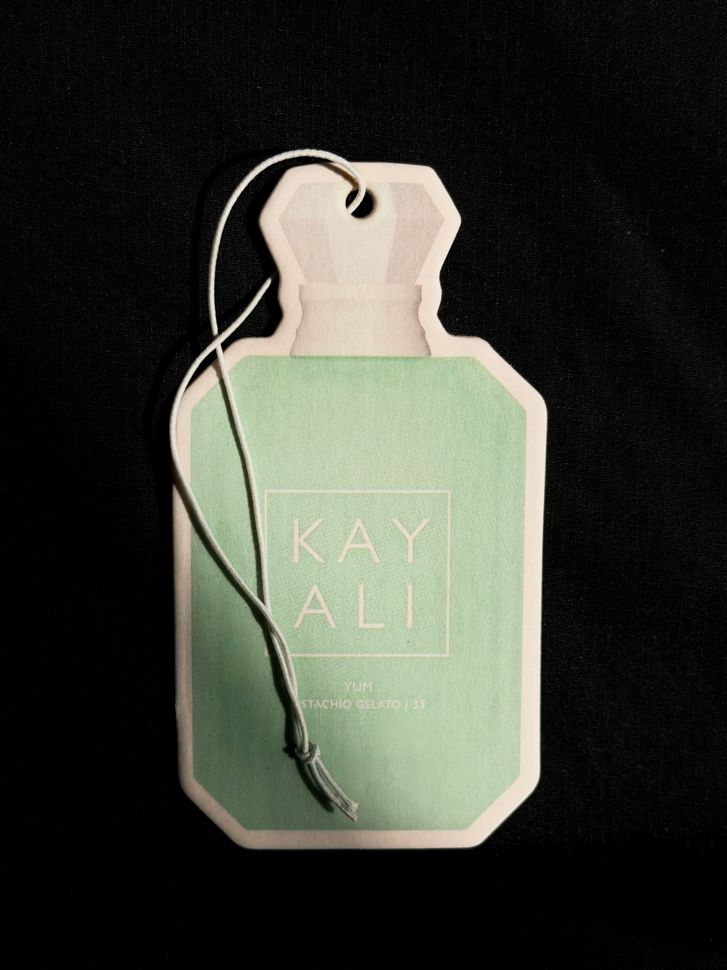 Pistachio & Vanilla Cream Car Air Freshener – Sweet & Gourmand Luxury Scent