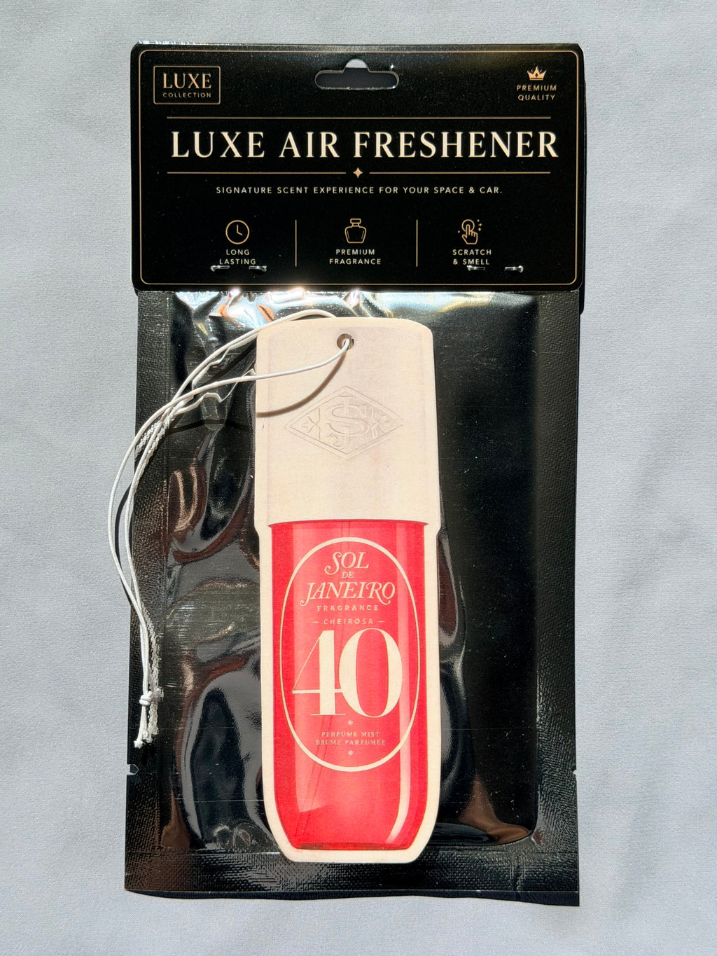 Delicate Rose & Jasmine Car Air Freshener – Soft & Feminine Luxury Scent