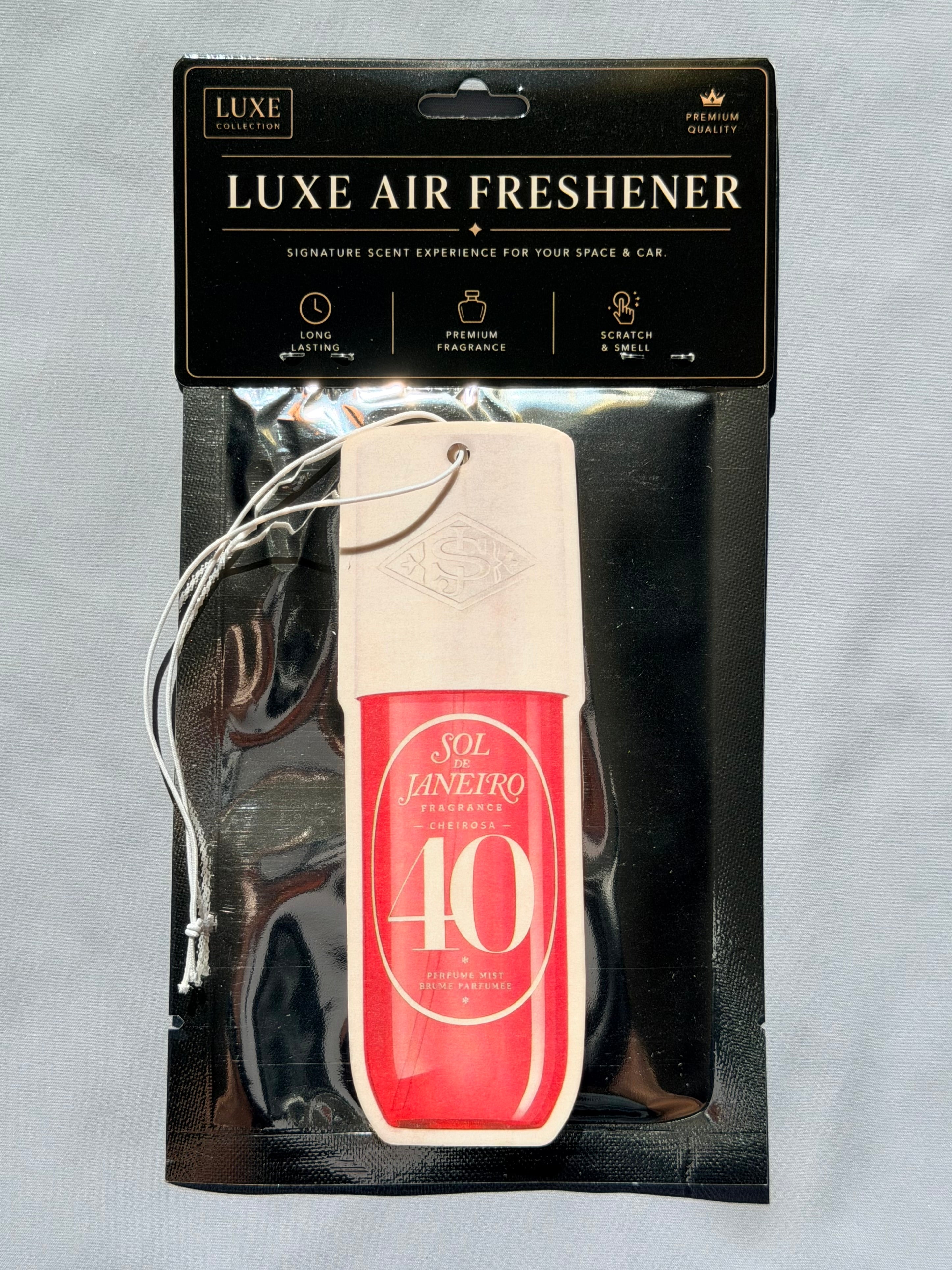 Delicate Rose & Jasmine Car Air Freshener – Soft & Feminine Luxury Scent