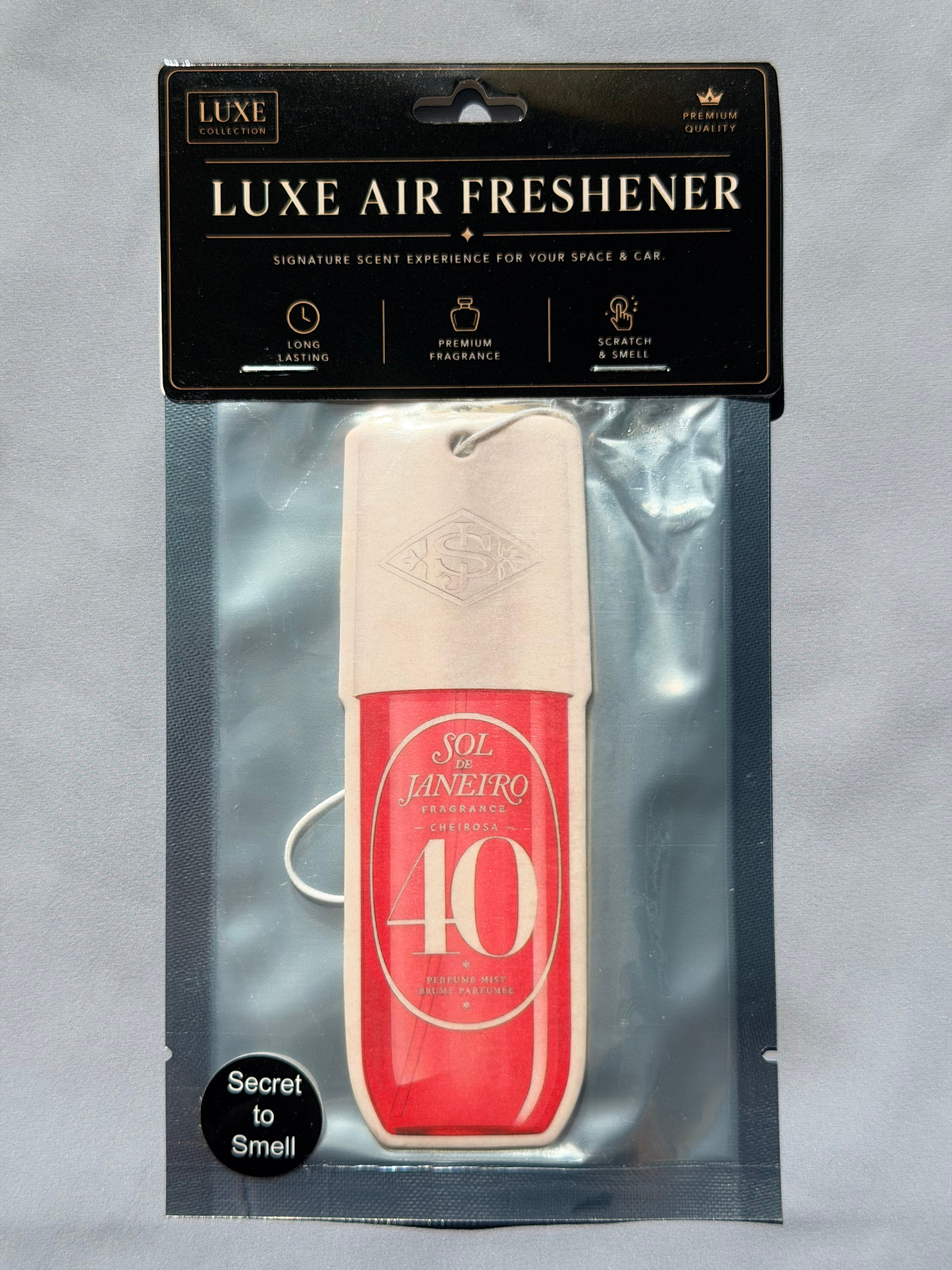 Pink Dragonfruit & Citrus Car Air Freshener – Fresh & Feminine Luxury Scent