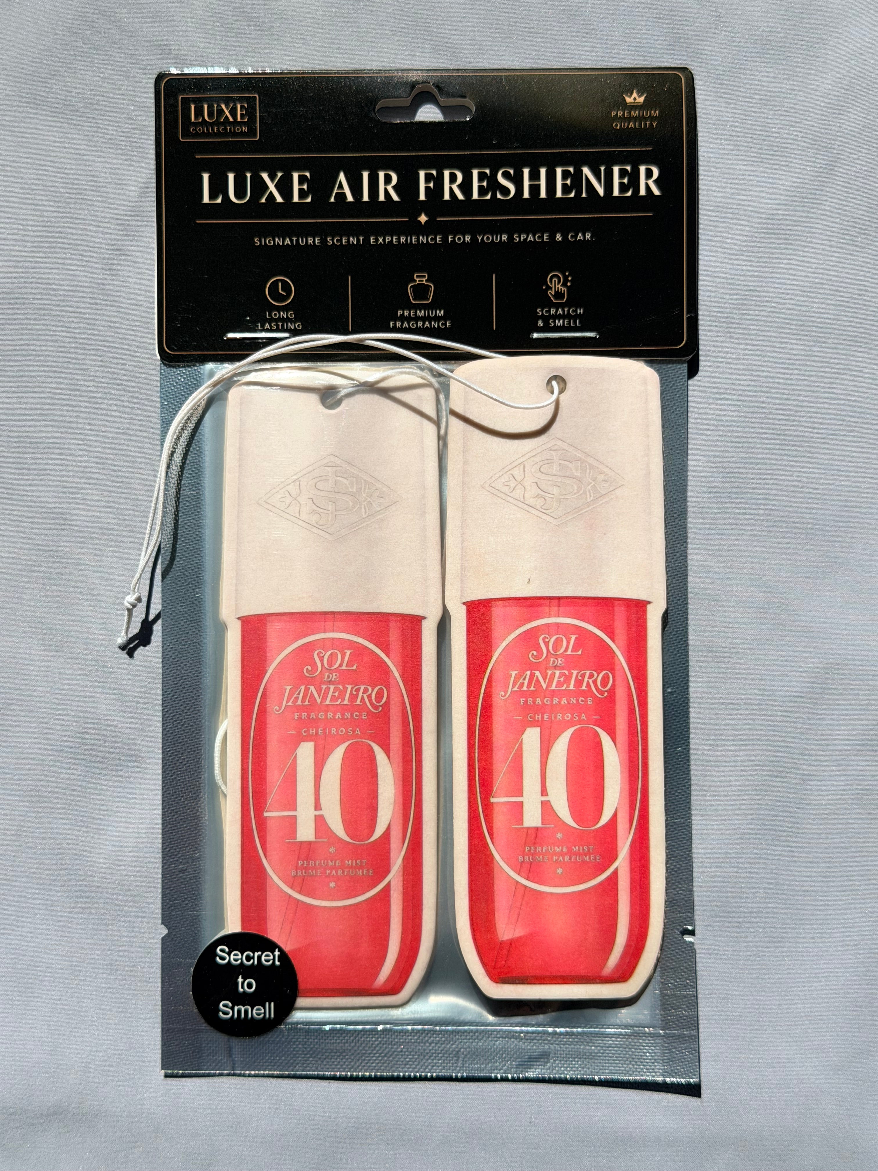Pink Dragonfruit & Citrus Car Air Freshener – Fresh & Feminine Luxury Scent