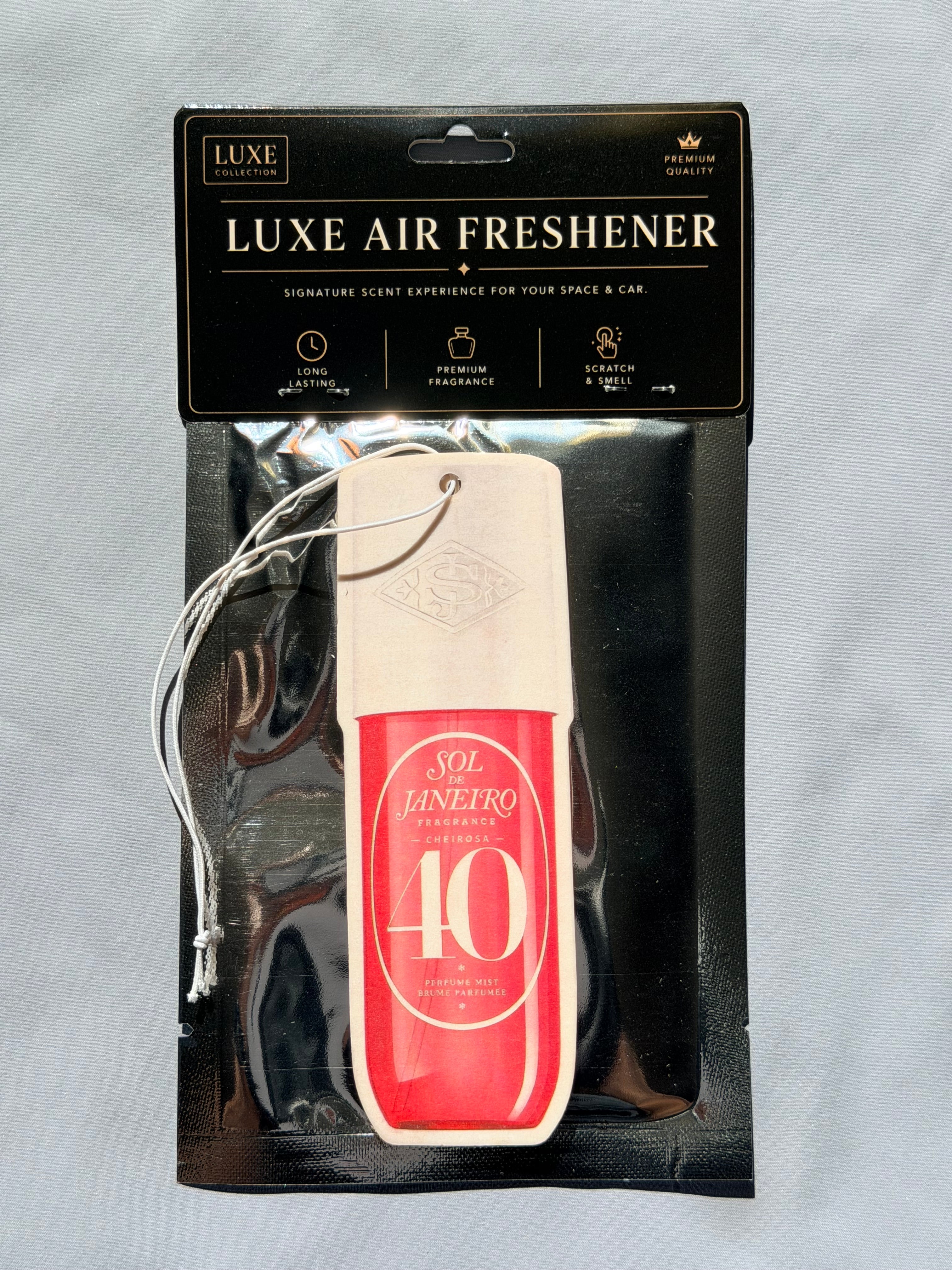 Pink Dragonfruit & Citrus Car Air Freshener – Fresh & Feminine Luxury Scent