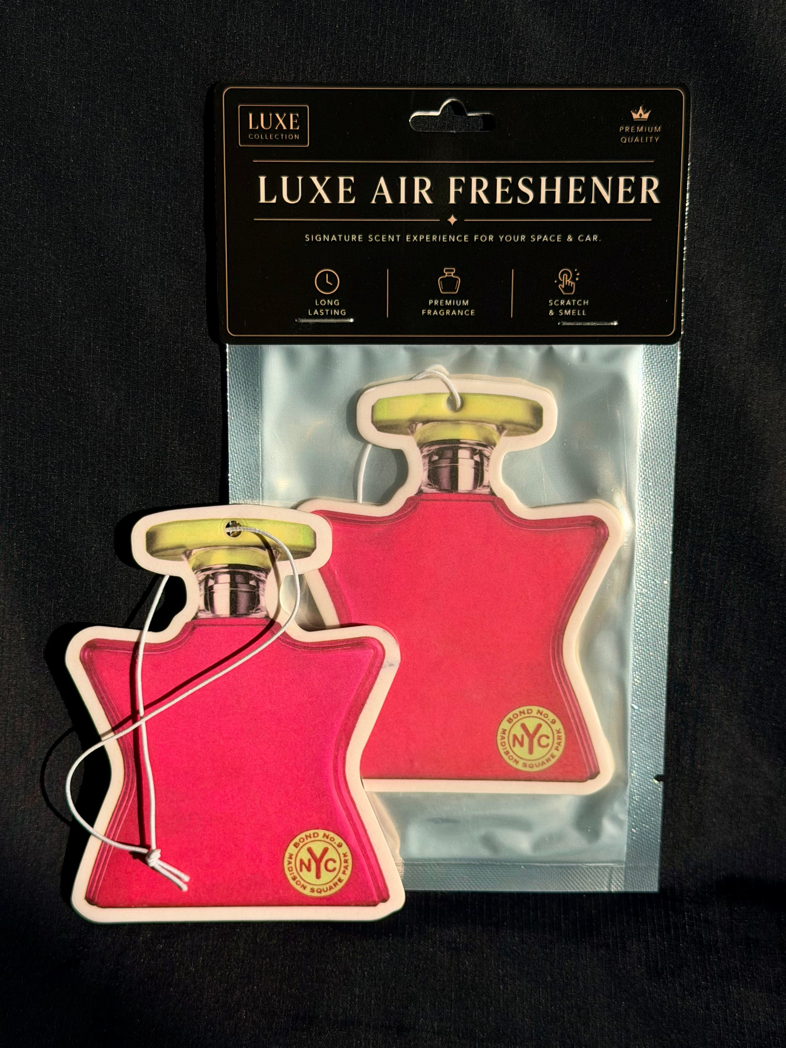 Fresh Green Tea & Musk Car Air Freshener – Clean & Unisex Luxury Scent