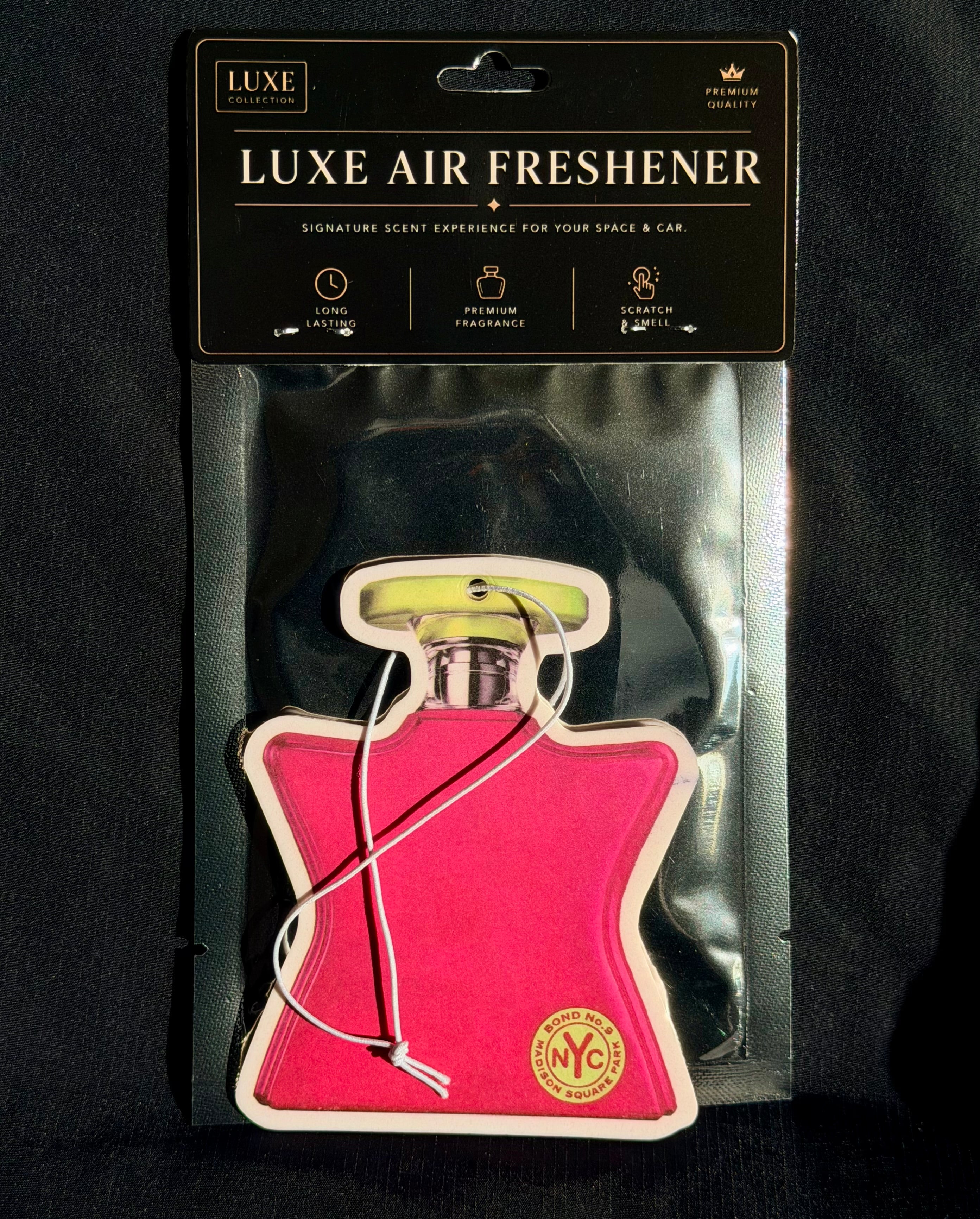 Fresh Green Tea & Musk Car Air Freshener – Clean & Unisex Luxury Scent