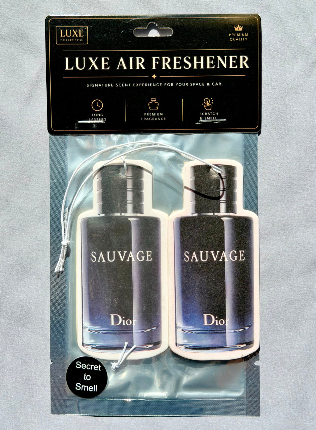 Fresh Citrus & Bergamot Car Air Freshener – Clean & Masculine Luxury Scent