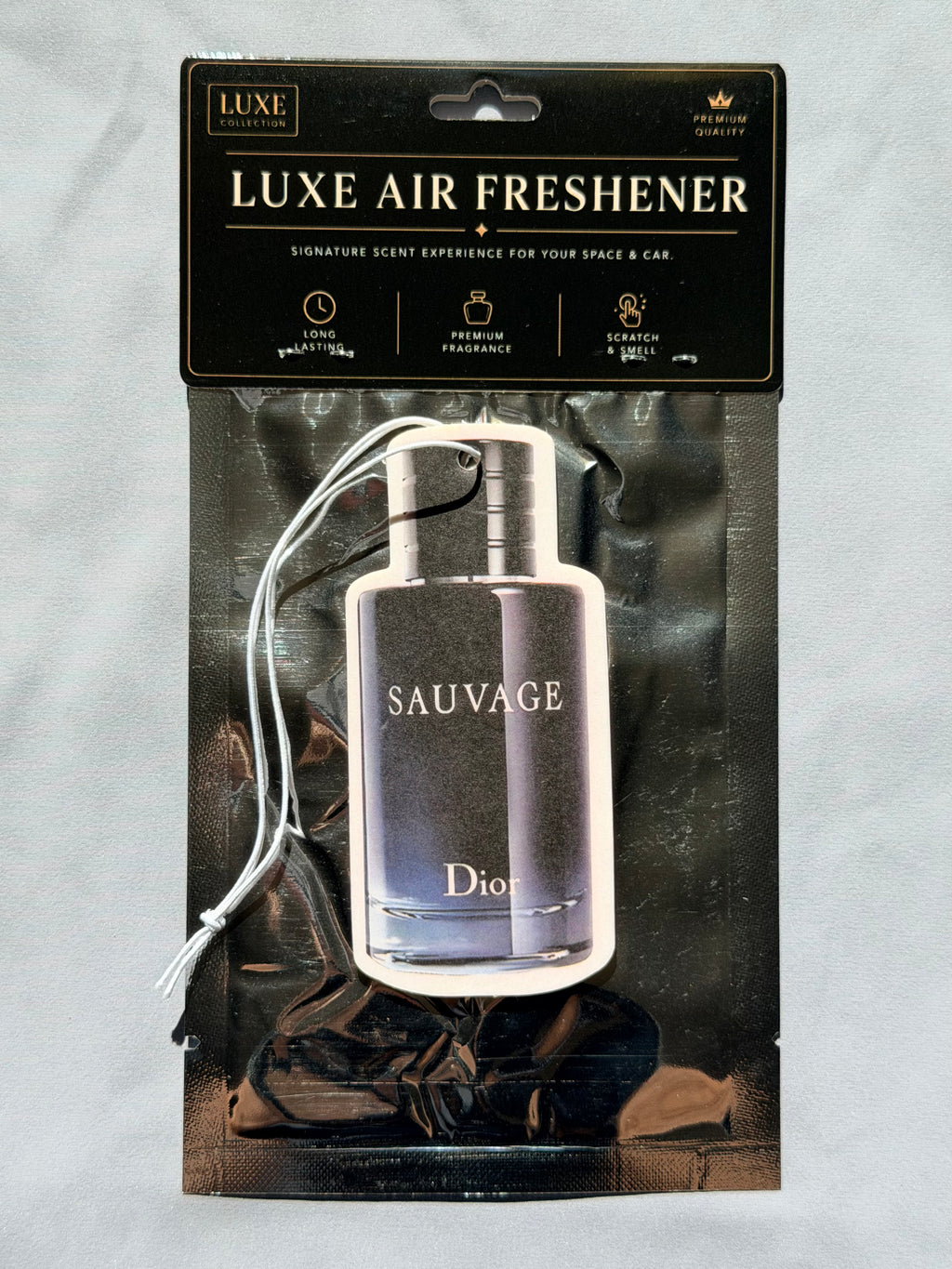 Fresh Citrus & Bergamot Car Air Freshener – Clean & Masculine Luxury Scent