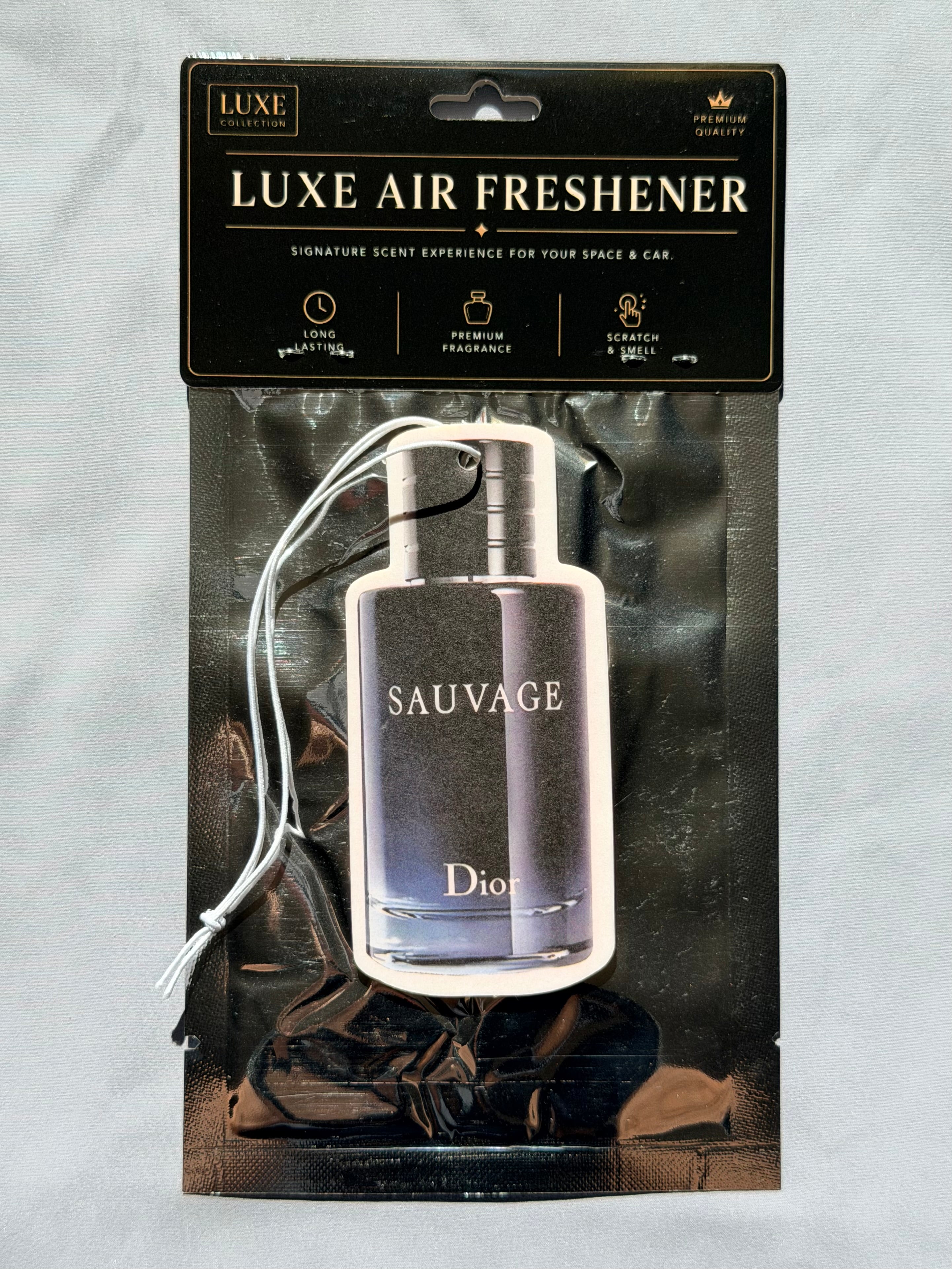 Fresh Citrus & Bergamot Car Air Freshener – Clean & Masculine Luxury Scent