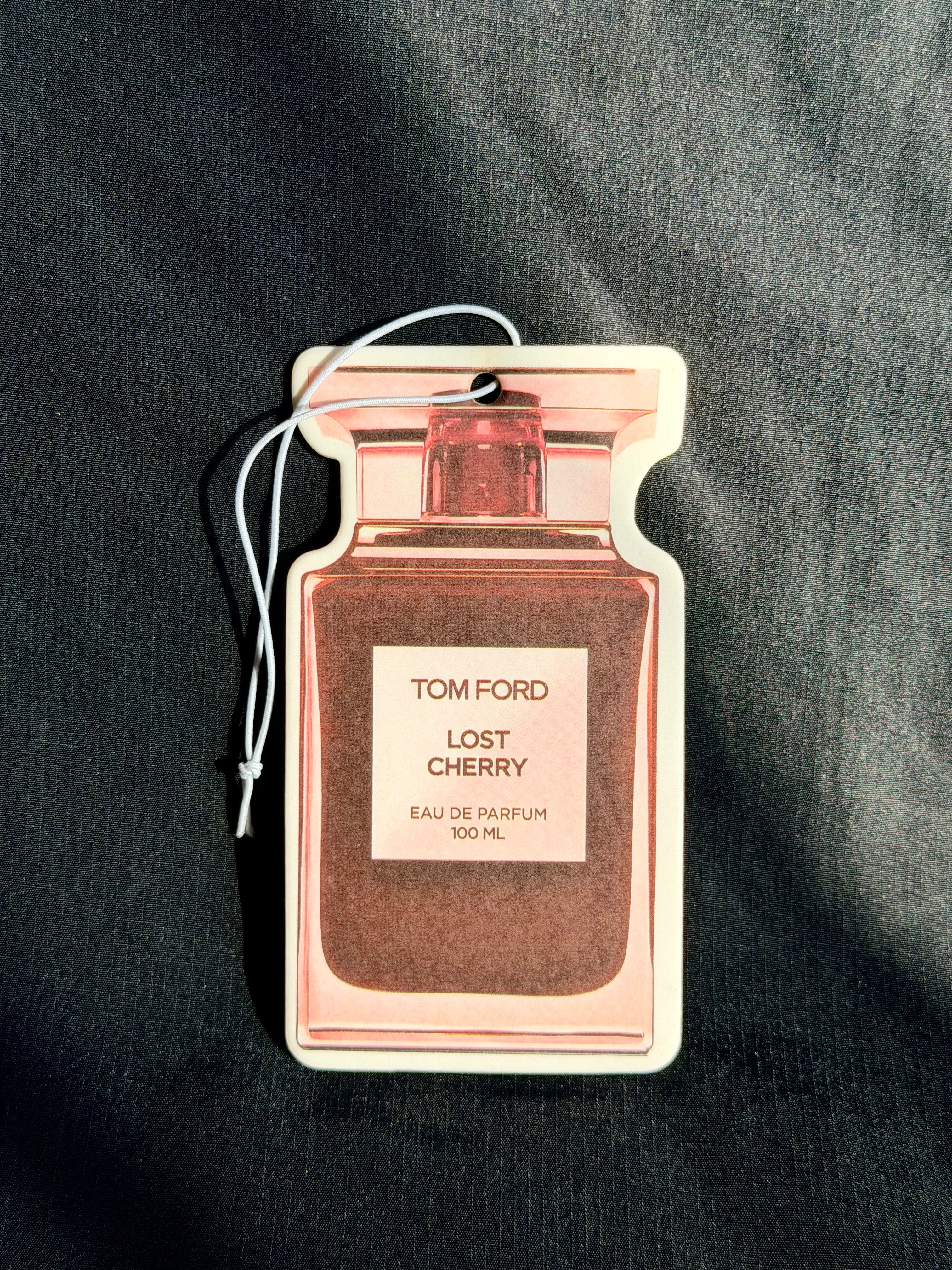 Dark Cherry & Almond Car Air Freshener – Warm & Seductive Luxury Scent