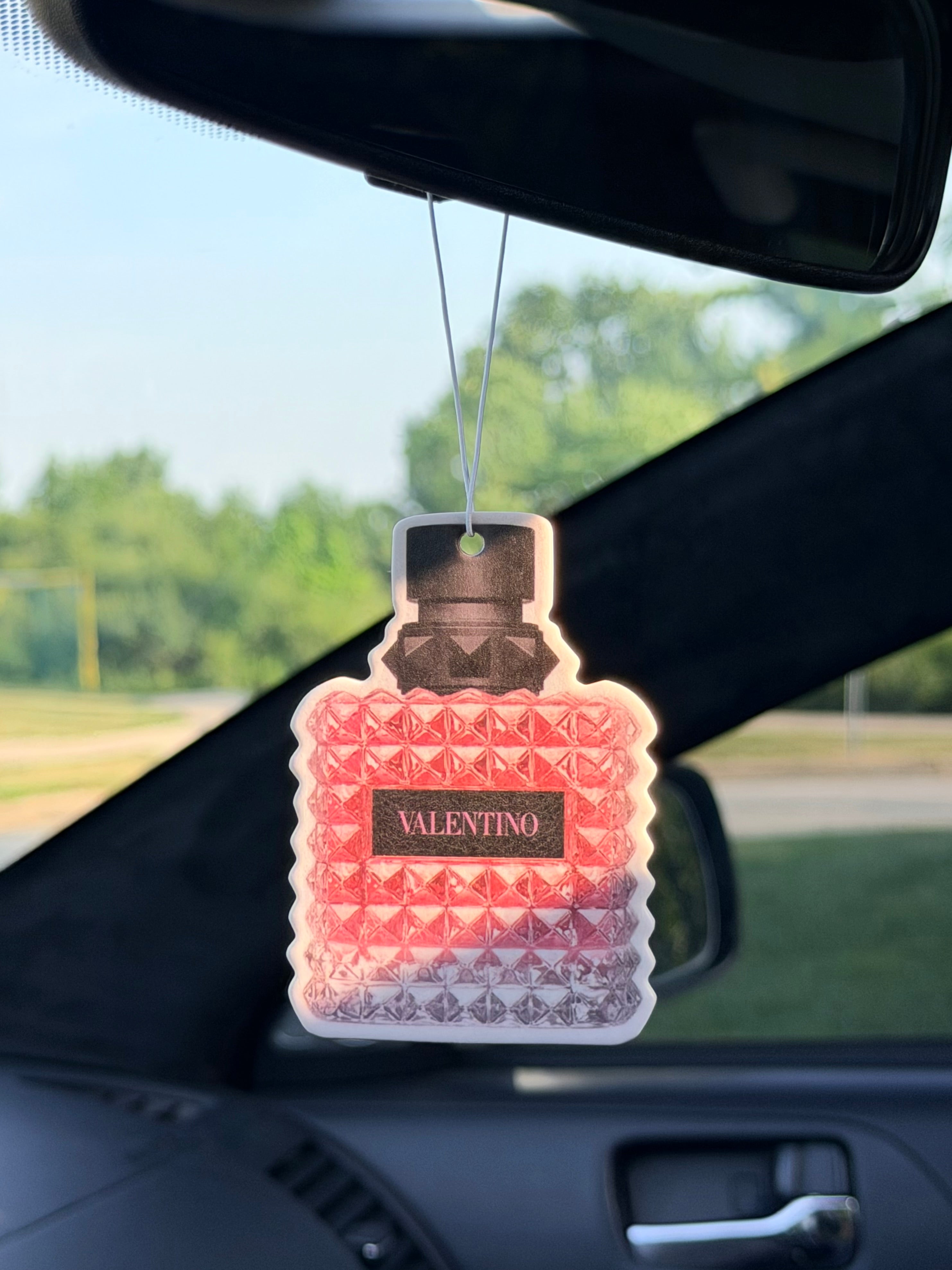 Warm Vanilla Iris & Bourbon Car Air Freshener – Warm & Feminine Luxury Scent