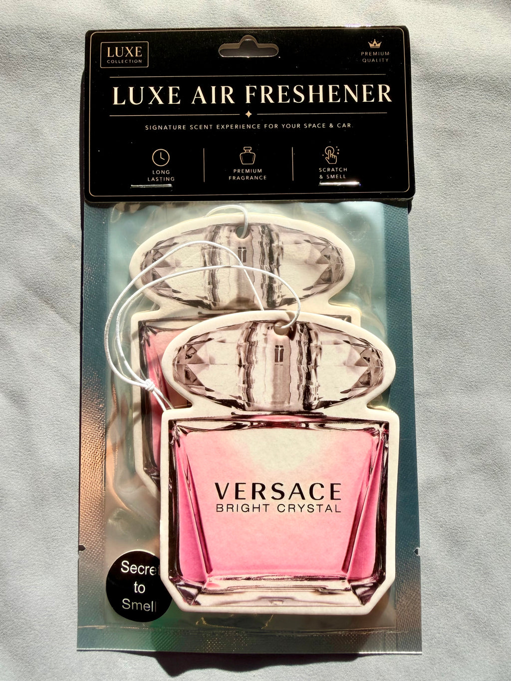 Fresh Peony & Pomegranate Car Air Freshener – Light & Feminine Luxury Scent