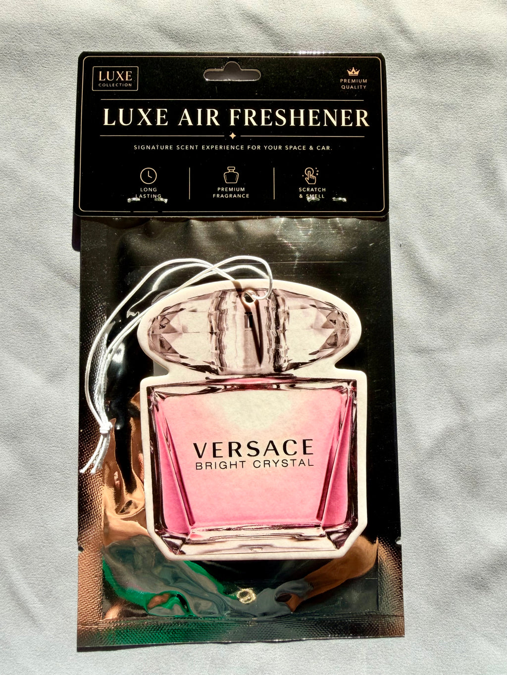 Fresh Peony & Pomegranate Car Air Freshener – Light & Feminine Luxury Scent