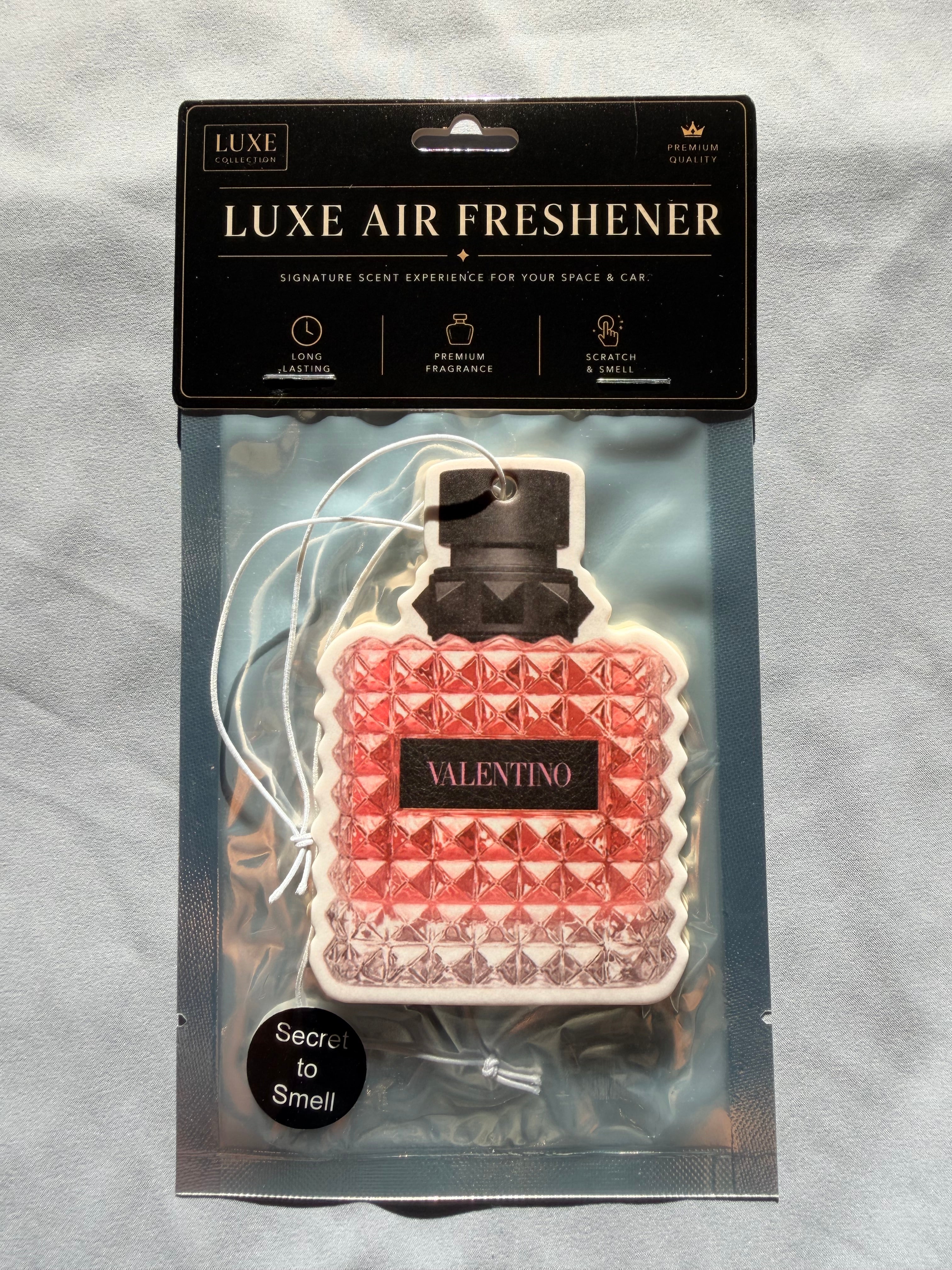 Warm Vanilla Iris & Bourbon Car Air Freshener – Warm & Feminine Luxury Scent