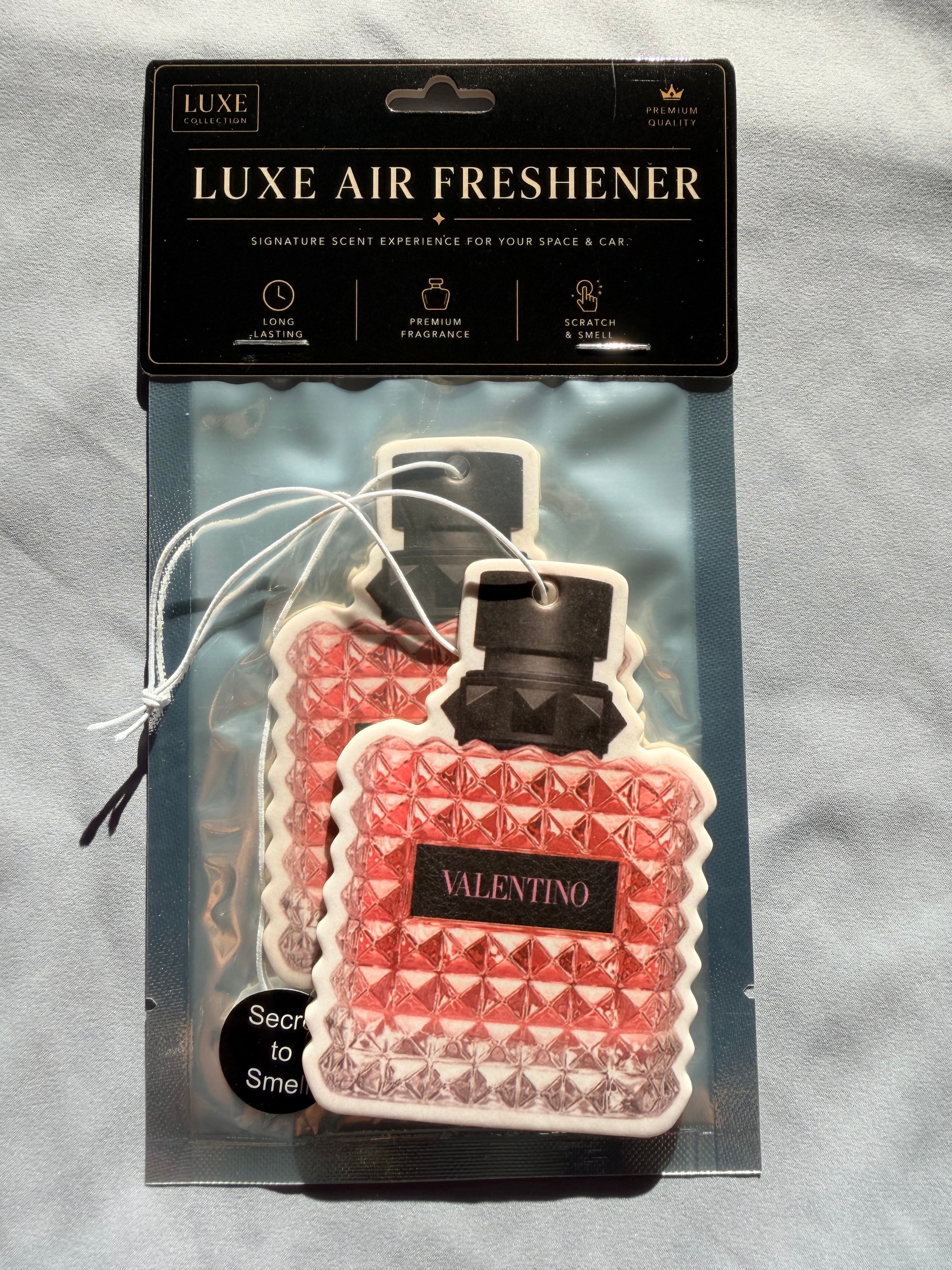 Warm Vanilla Iris & Bourbon Car Air Freshener – Warm & Feminine Luxury Scent