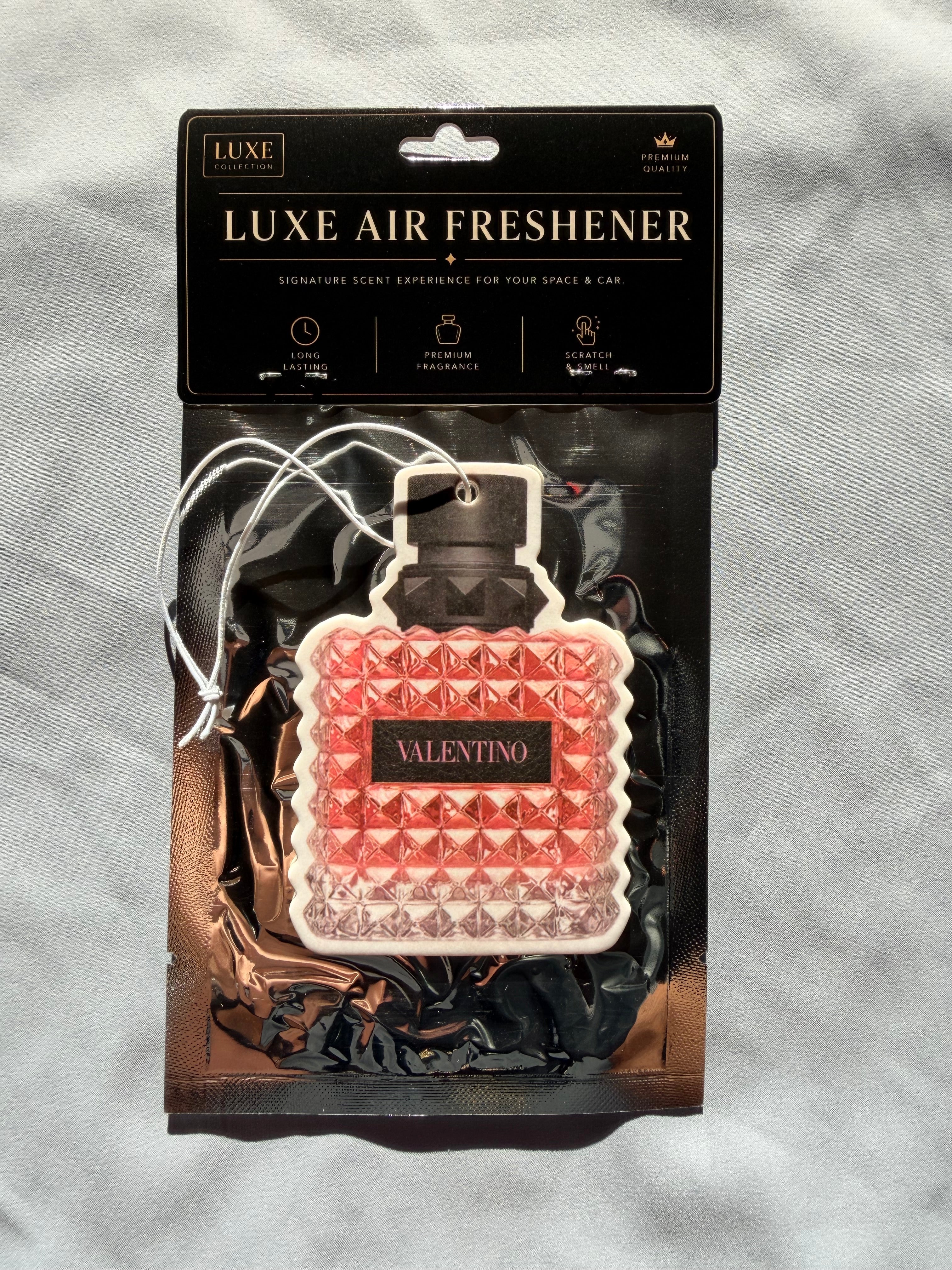 Warm Vanilla Iris & Bourbon Car Air Freshener – Warm & Feminine Luxury Scent
