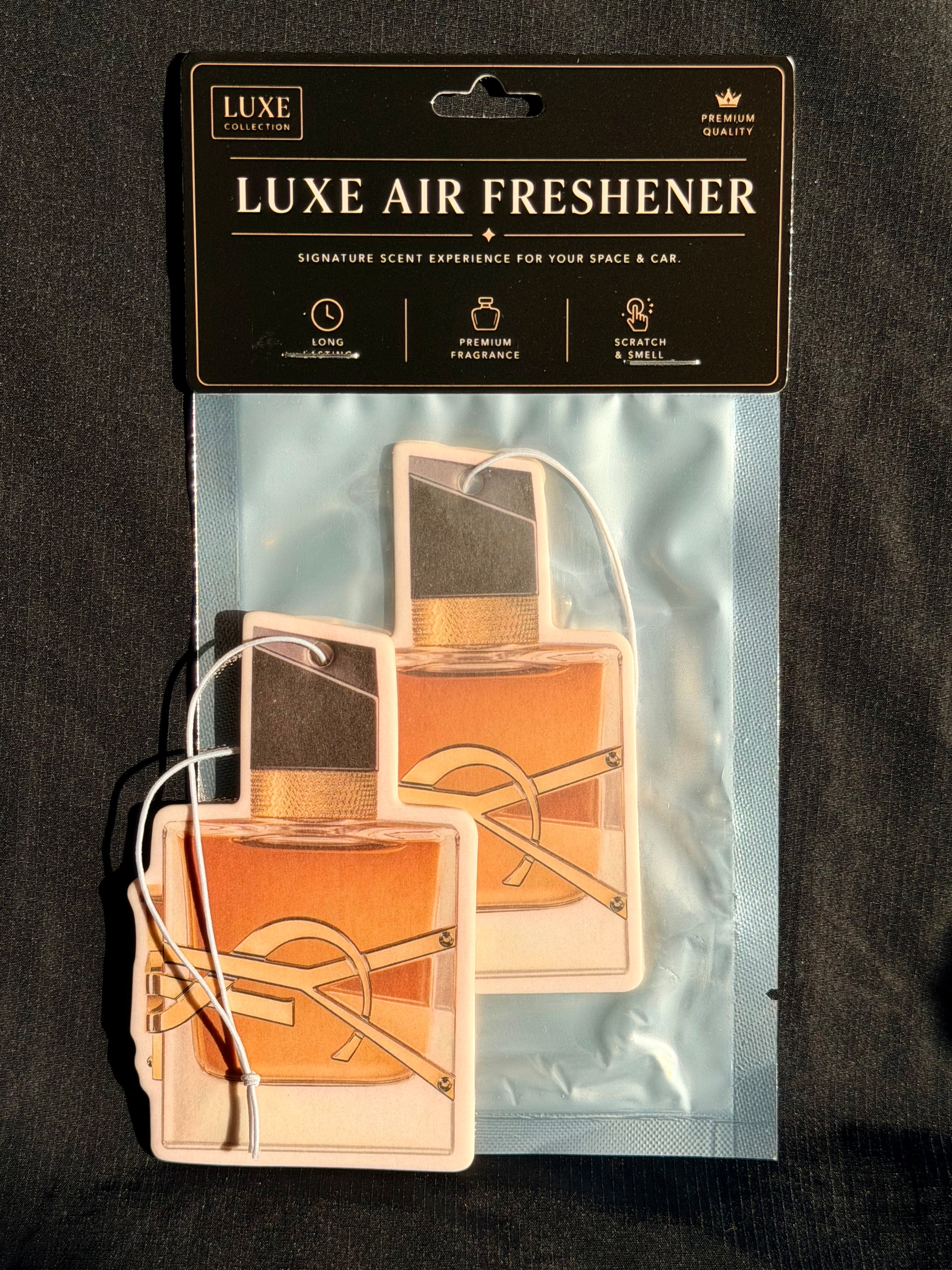 Warm Lavender & Orange Blossom Car Air Freshener – Bold & Feminine Luxury Scent
