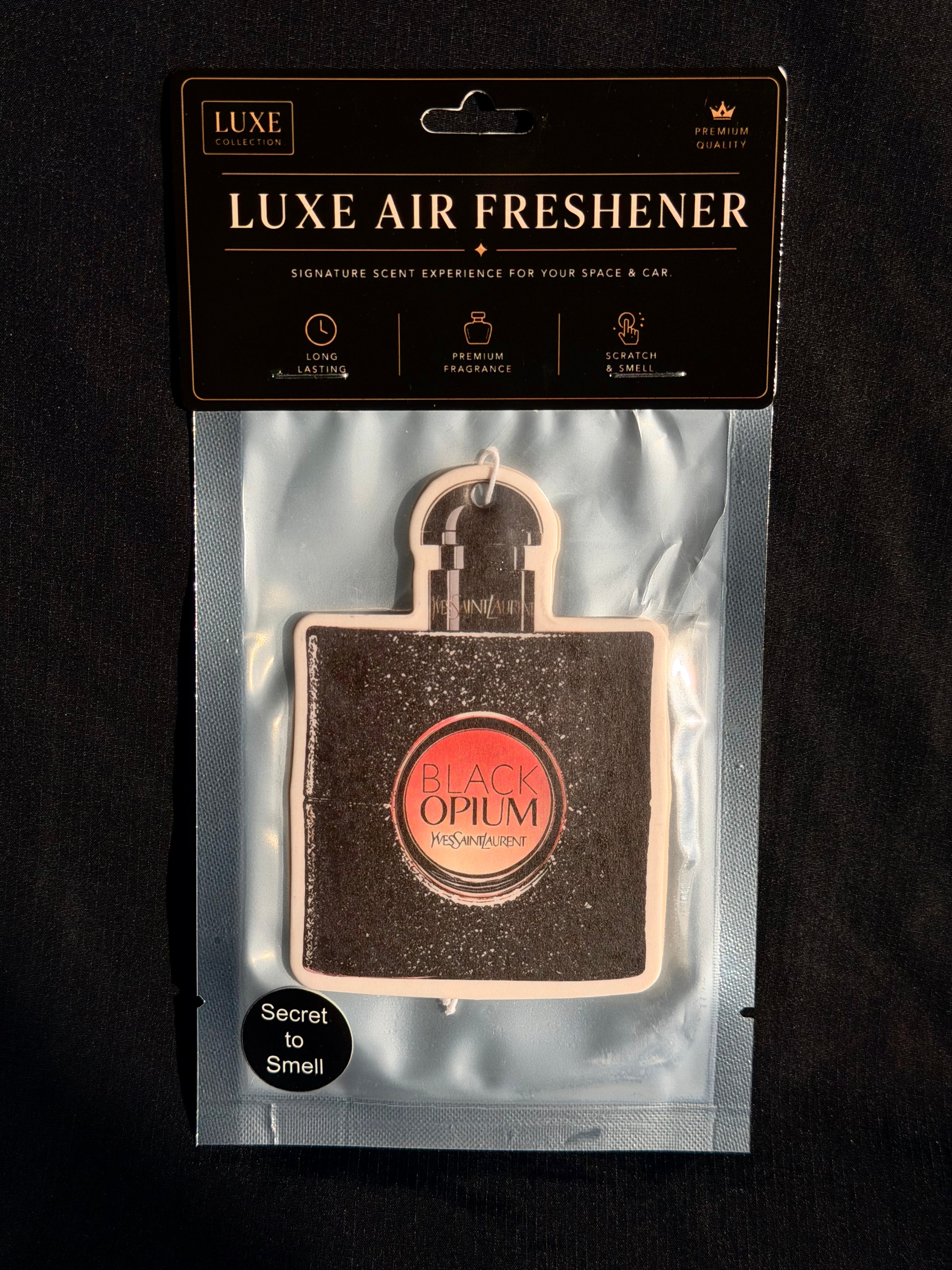 Sweet Coffee & Vanilla Car Air Freshener – Dark & Gourmand Luxury Scent