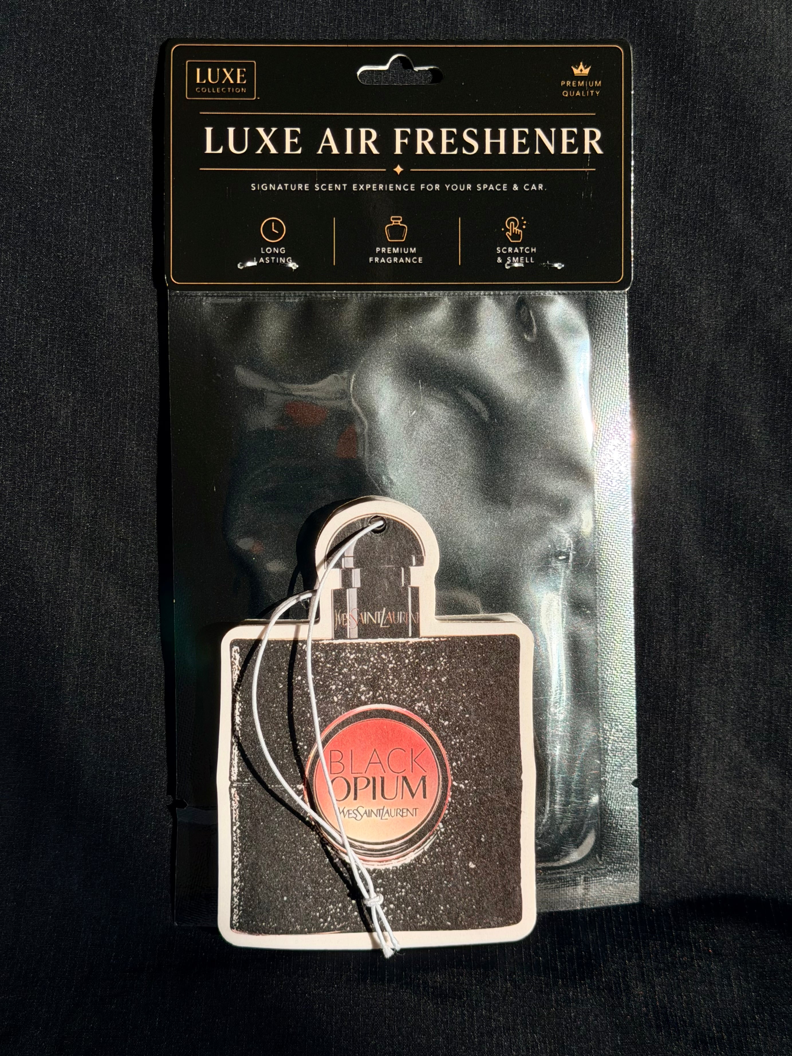Sweet Coffee & Vanilla Car Air Freshener – Dark & Gourmand Luxury Scent