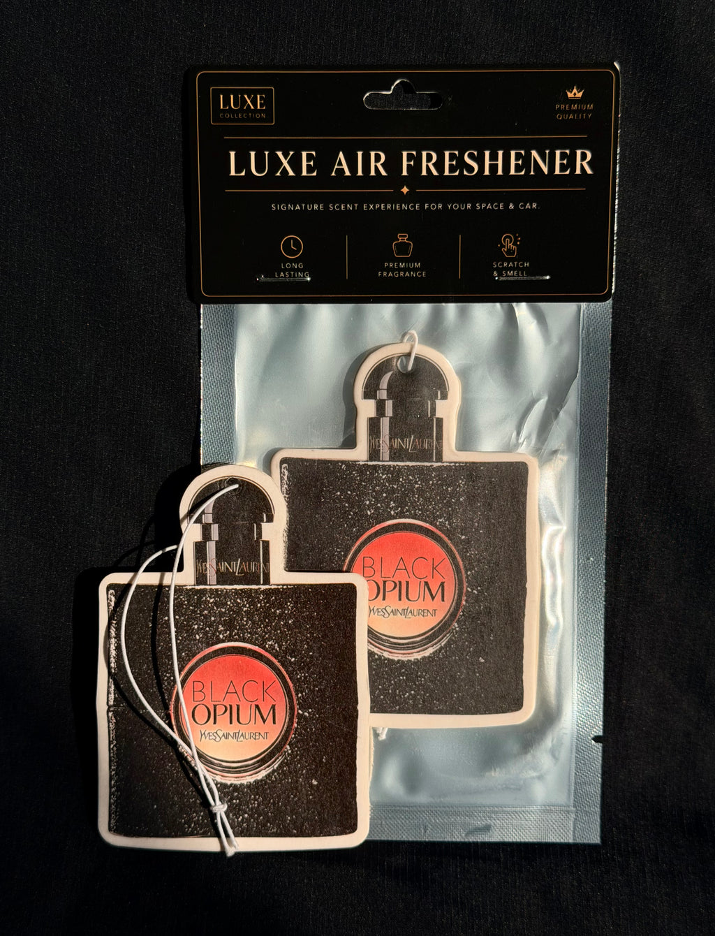 Sweet Coffee & Vanilla Car Air Freshener – Dark & Gourmand Luxury Scent